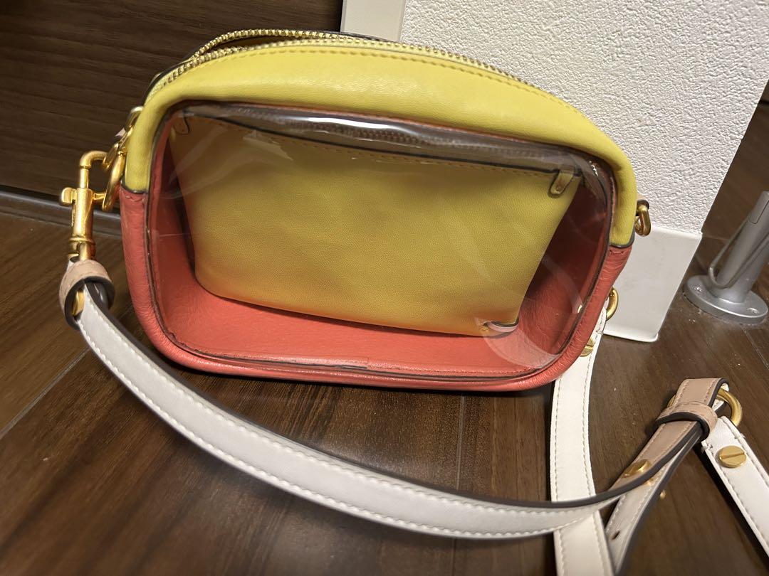 TORY BURCH ペリーボンベクリアミニバッグ - メルカリ