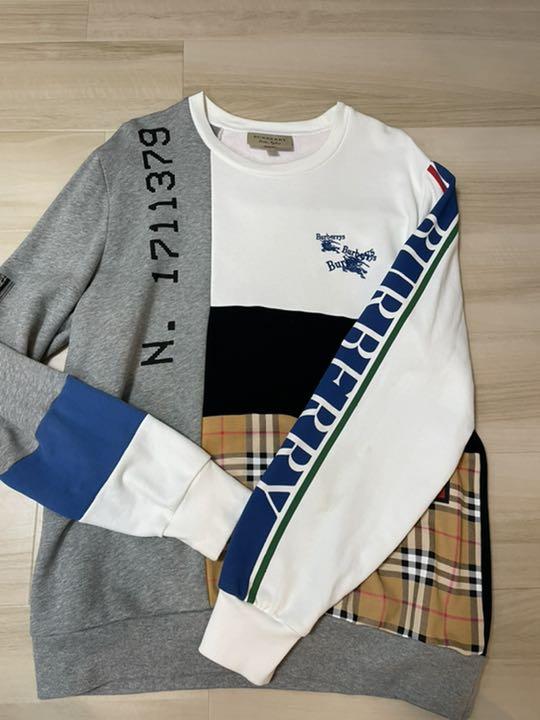 Burberry バーバリー チェック トレーナー Burberry バーバリー チェック トレーナー