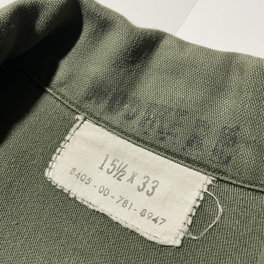 60s-70s初期 USMC ユーティリティシャツ ヴィンテージ 米軍実物
