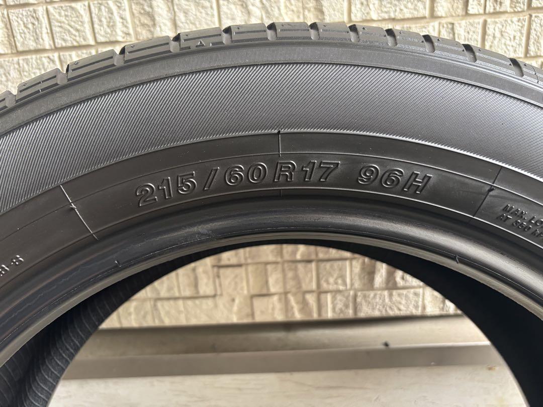 ①【バリ溝・国産】215/60R17 ヨコハマ　ASPEC