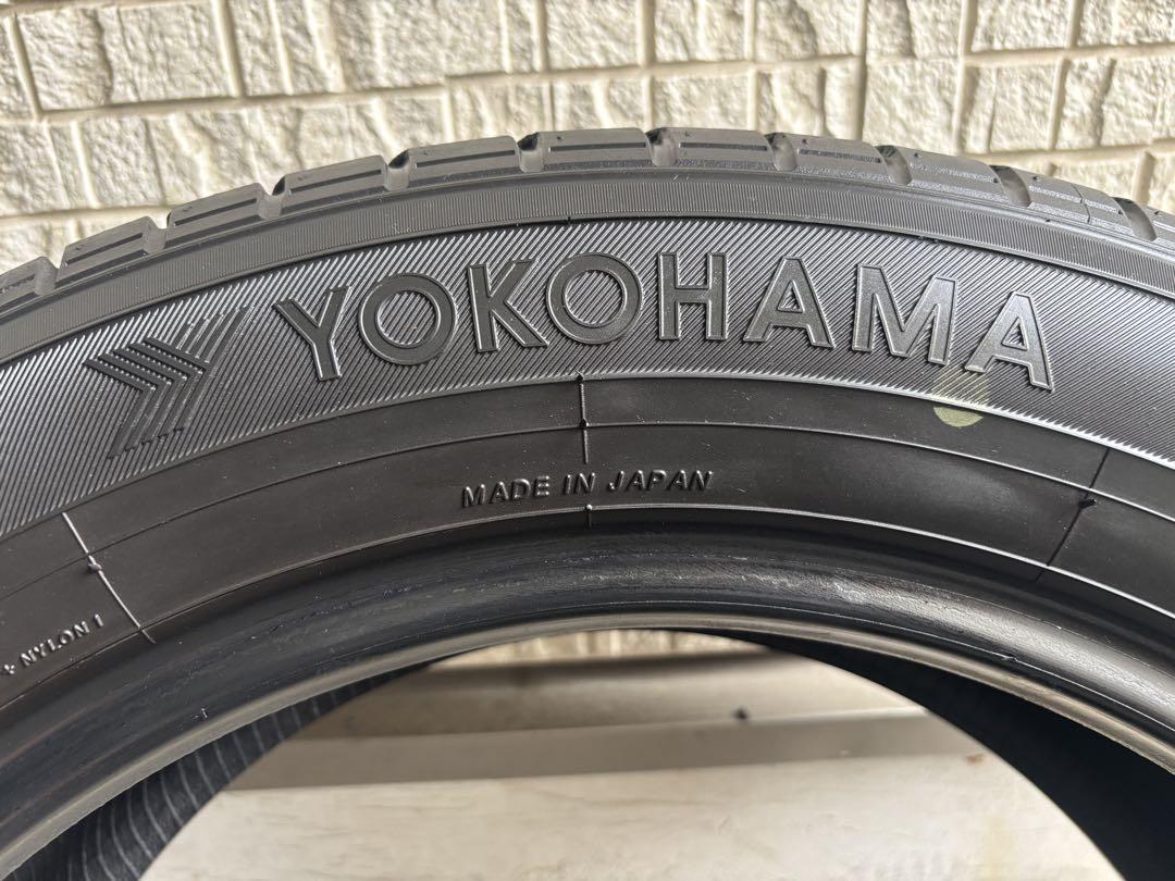 ①【バリ溝・国産】215/60R17 ヨコハマ　ASPEC