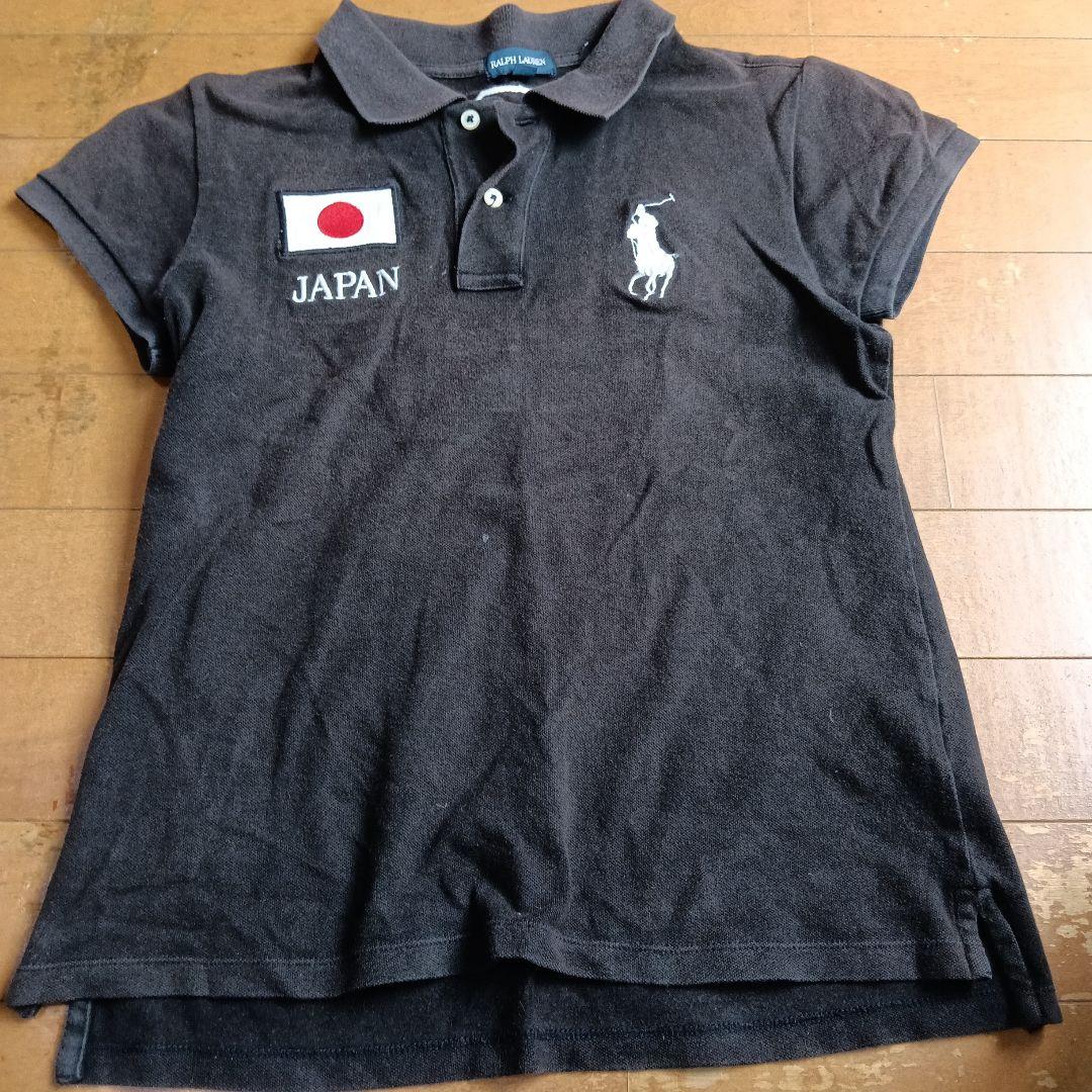 Ralph Lauren ポロシャツ 160 ダークグレー 黒