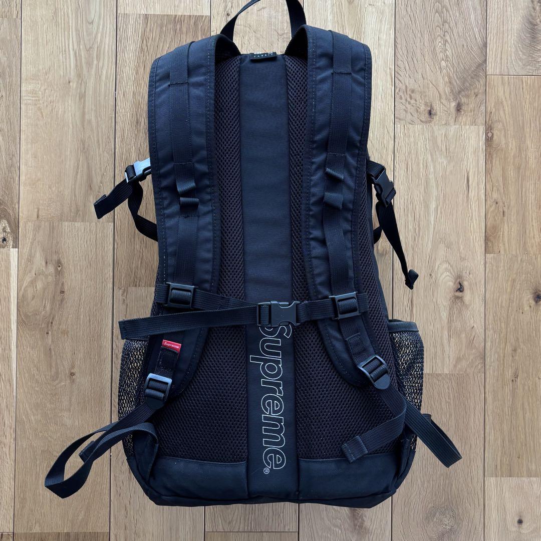 【人気】Supreme 20SS Backpack Black リュック 黒
