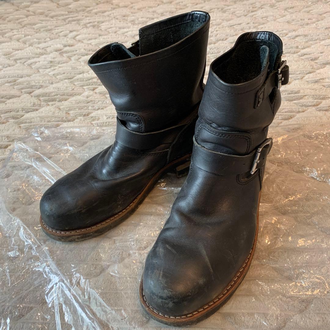 ホーキンス エンジニアブーツ ブラック 26.5cm〜27.0cm