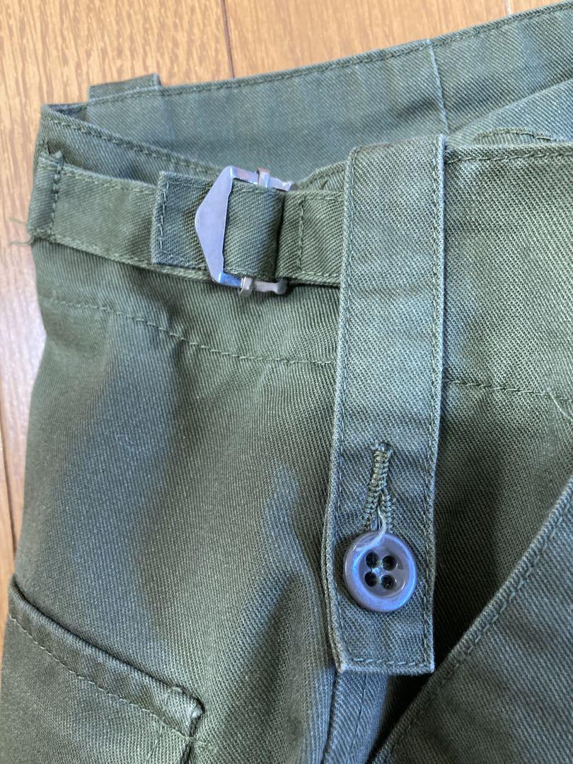 実物 イギリス軍 ライトウェイト ファティーグワークパンツ