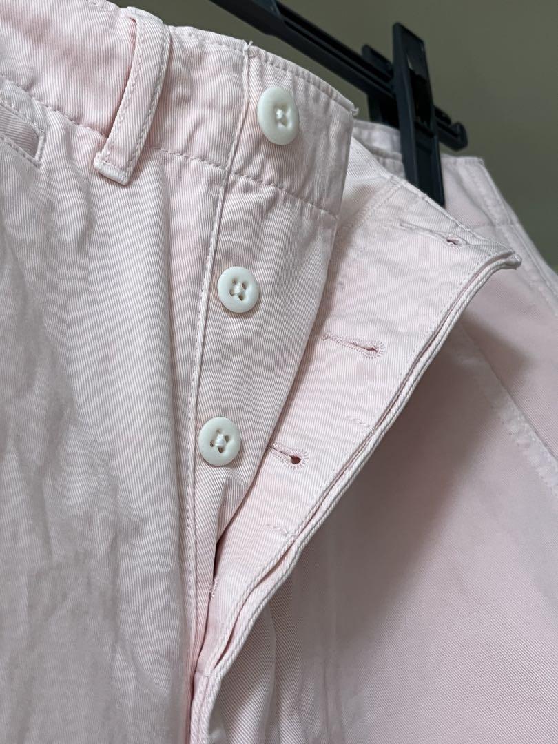 Spick and Span Higuchi×S チノワイドパンツ ピンク