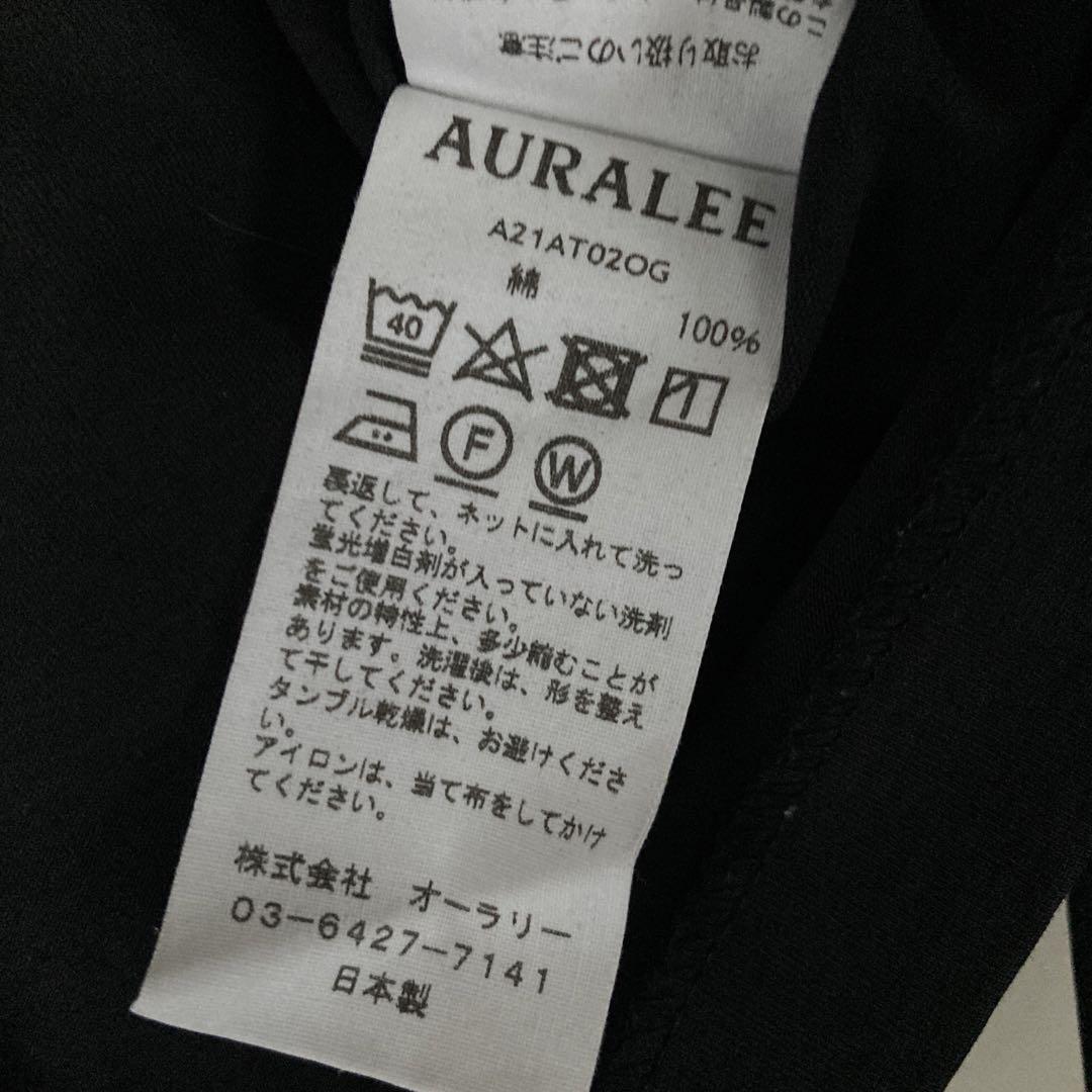 AURALEE - 最終値下げ AURALEE 1 ハイネックTシャツ タグ付きの