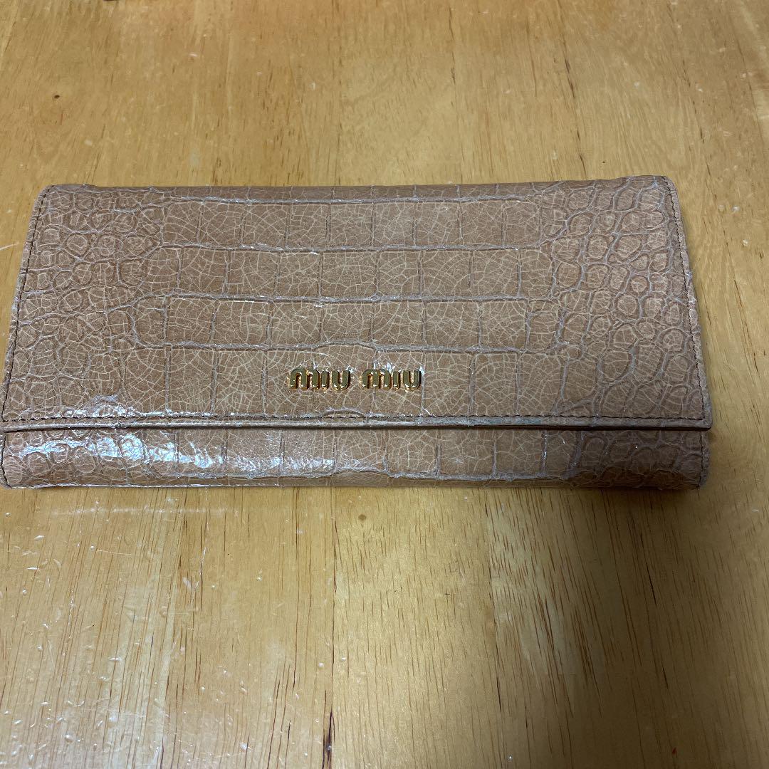 2022人気SALE miumiu 長財布 qpM4g-m24795930003 NEW即納