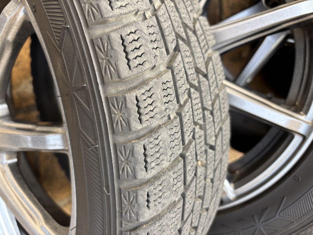 の*ぶ様 軽自動車スタッドレスタイヤ15インチPCD100 165/55R15冬