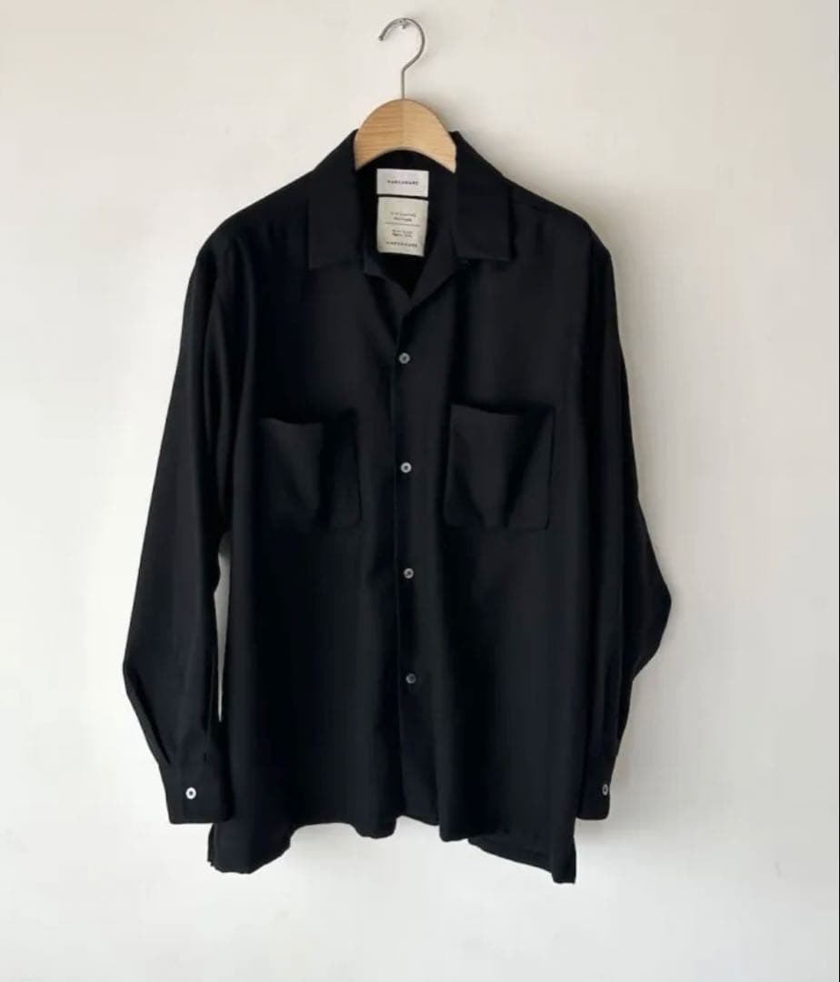 markaware オープン シャツ 2 72 オーガニックウールヴィエラL MARKAWARE