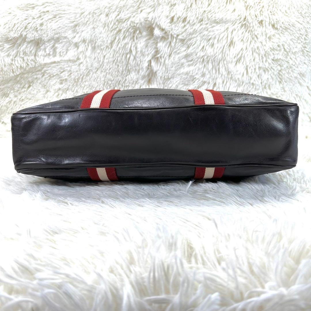 【美品】BALLY バリー ビジネスバッグ トレスポ　レザー 赤 971F