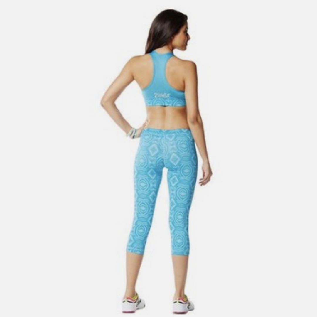 Zumba - ZUMBA スワロフスキー  レギンス           タグ付き新品未使用品 Zumba - ZUMBA ズンバ 新品 未使用 未開封 ボトムス レギンス
