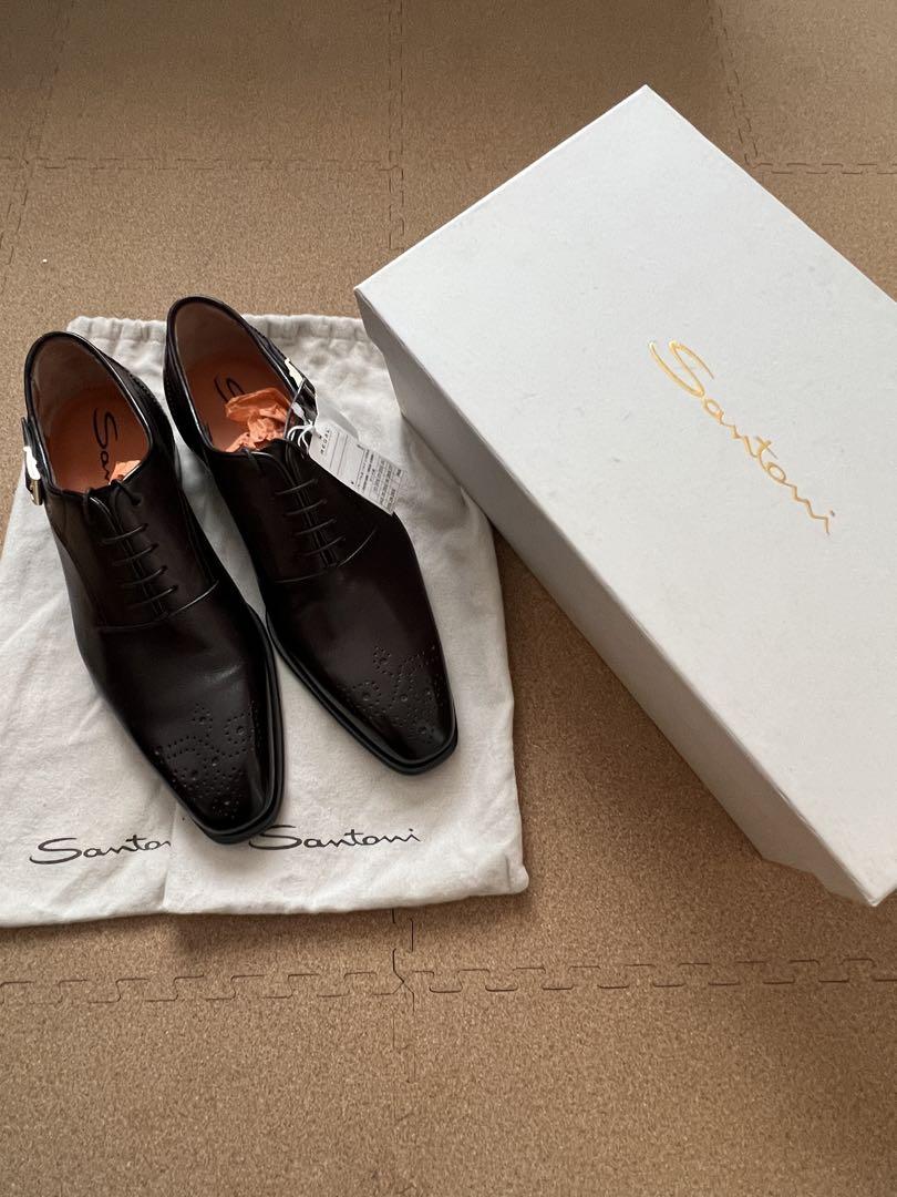 【新品・未使用】Santoni レースアップシューズ（2足）