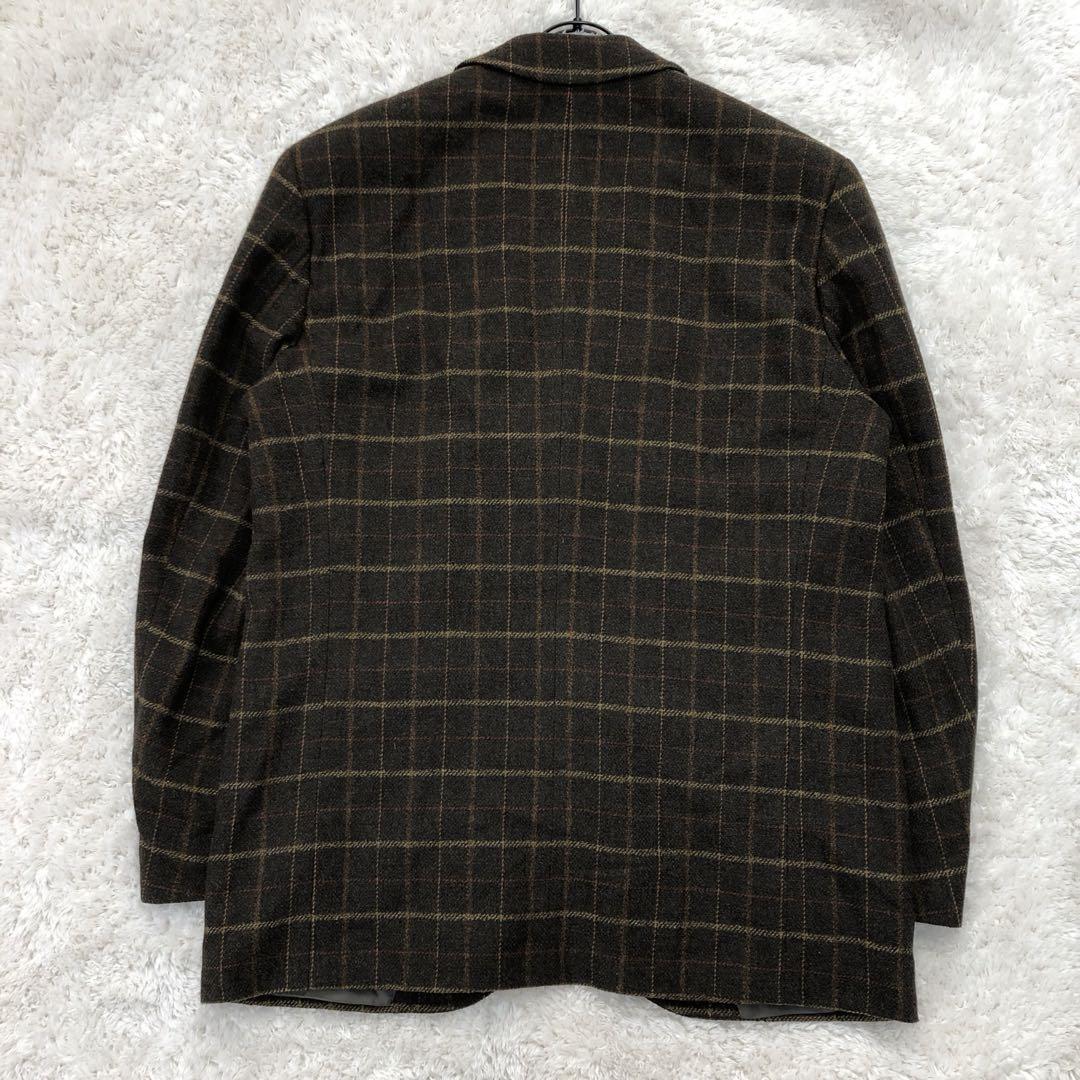 HUGO BOSS ヒューゴボス テーラードジャケット チェック ウール