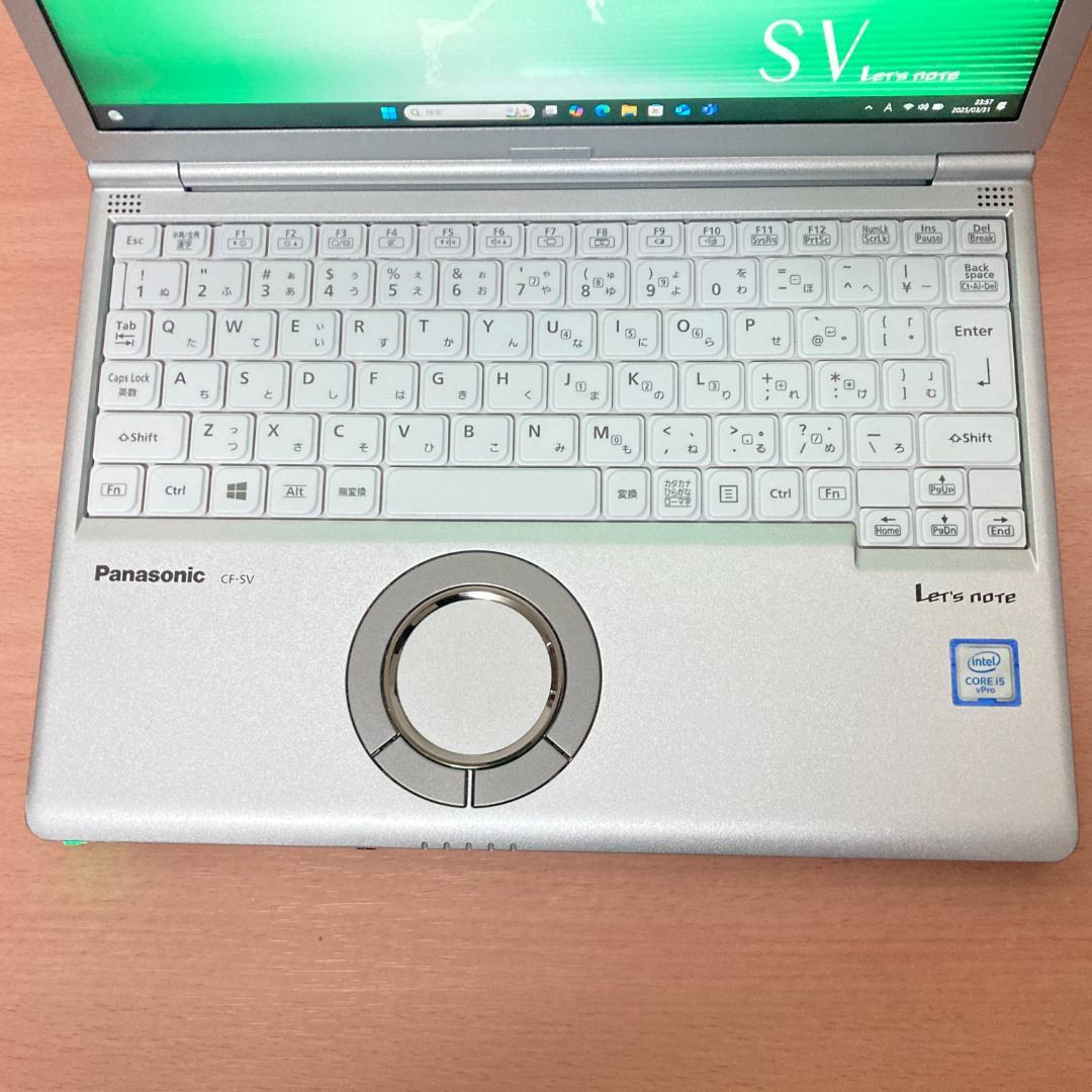 バッテリー良好 Let's note SV8 Core i5 8365U SSD