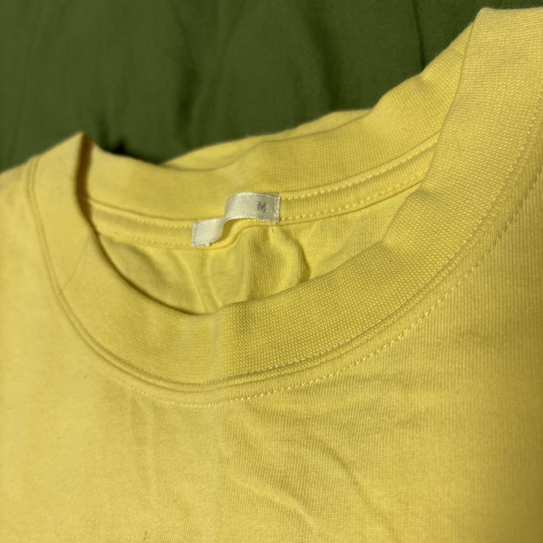 シナぷしゅポケット付きTシャツ4枚セット（イエロー・レッド）80.80.S.M