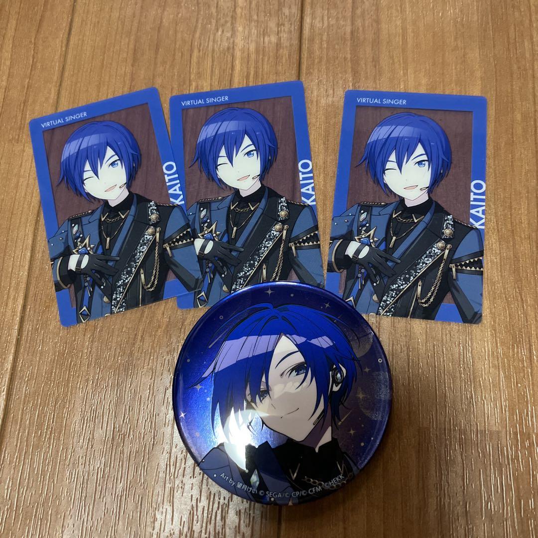 KAITO 缶バッジとエピカセットプロセカ あんスタ - メルカリ