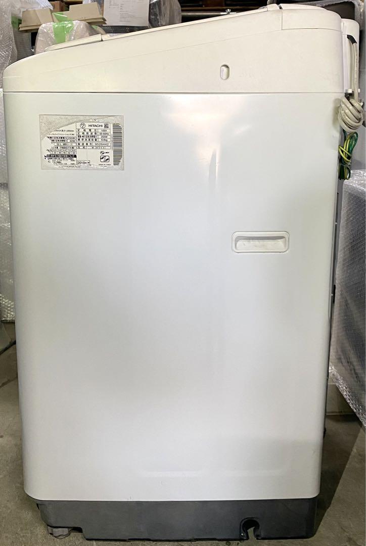 日立　ヒタチ　全自動洗濯機　BW-V80E 2019年製　8kg (#2)