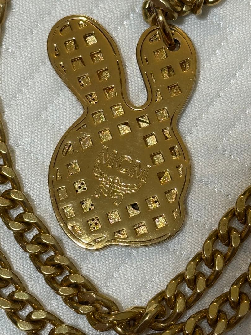 MCM ペンダント　チェーン　ゴールド　ブリンブリン