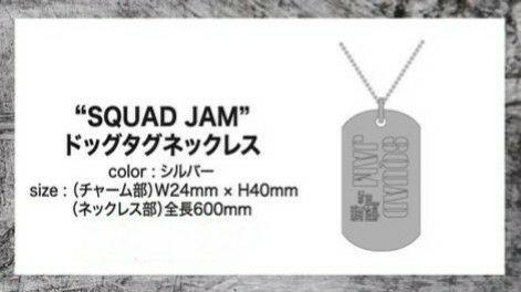 ReoNa♪ドッグタグ♪SQUAD JAMツアーグッズ♪完売品