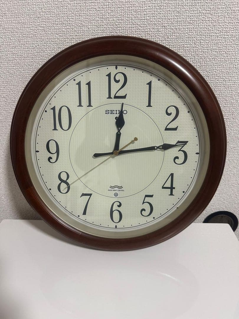 SEIKO 掛時計 ブラウン 2012年製