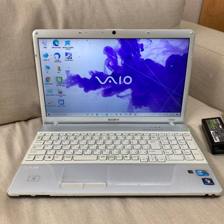 小難あり格安品VAIO VPCEB48FJ/W・Windows10