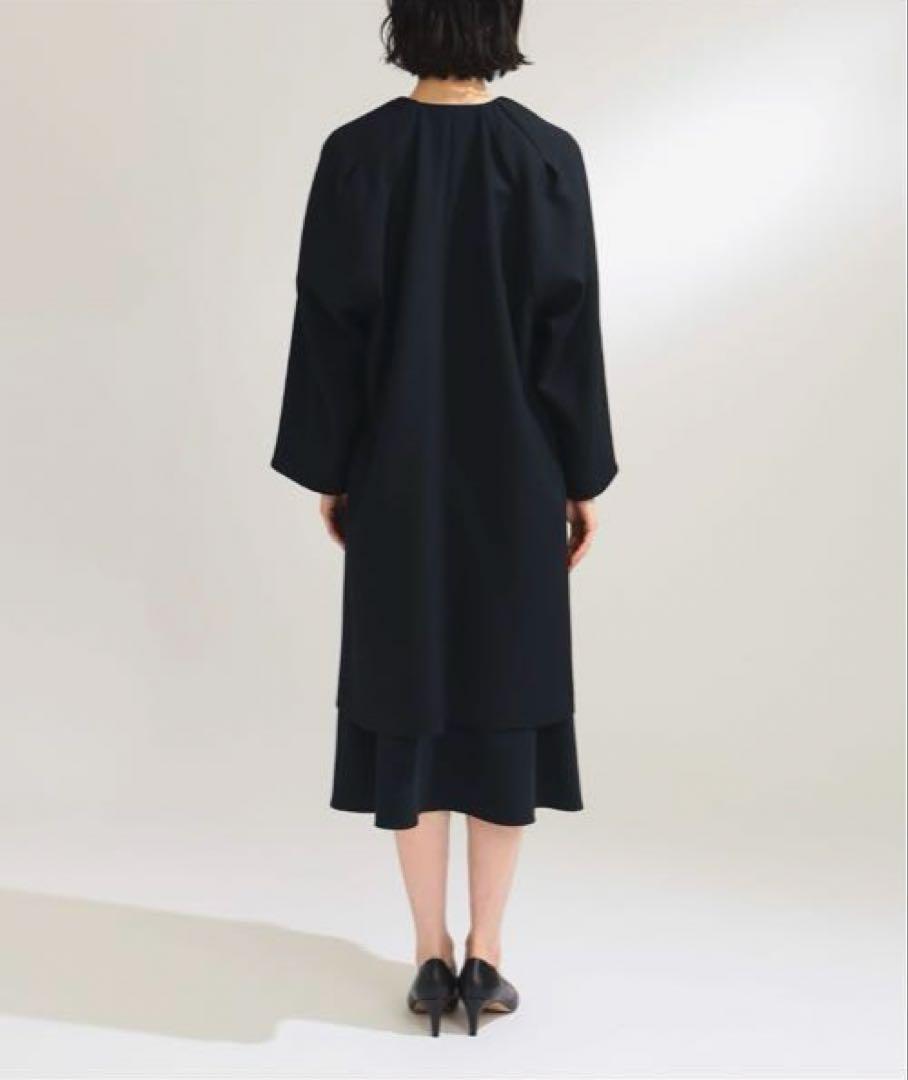 Demi-Luxe BEAMS【美品】フレアー ラグランスリーブ コート S