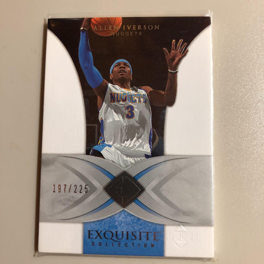 アレンアイバーソン Allen Iverson Exquisite NBAカード