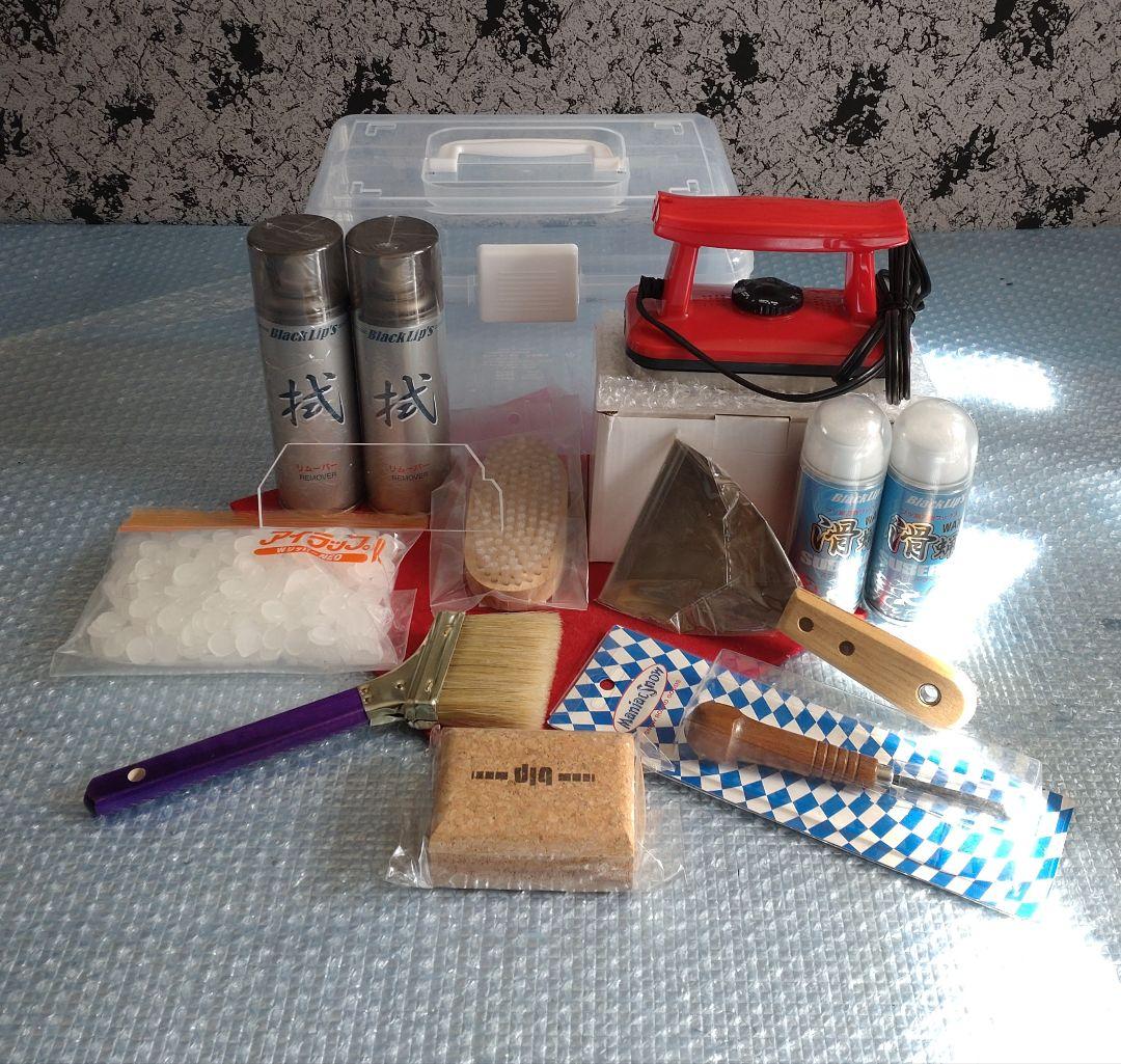 blp ワクシング用品＆工具一式　保証書付＜送料込 完璧のCPL！滑走ワックス付