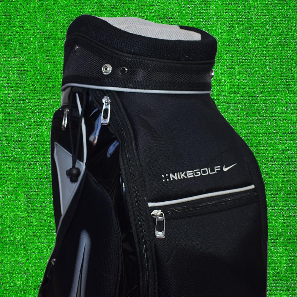 NIKE GOLF ナイキ キャディバッグ９型【ブラック】中古！ NIKE ナイキゴルフ キャディバッグ 9型【ブラック】中古