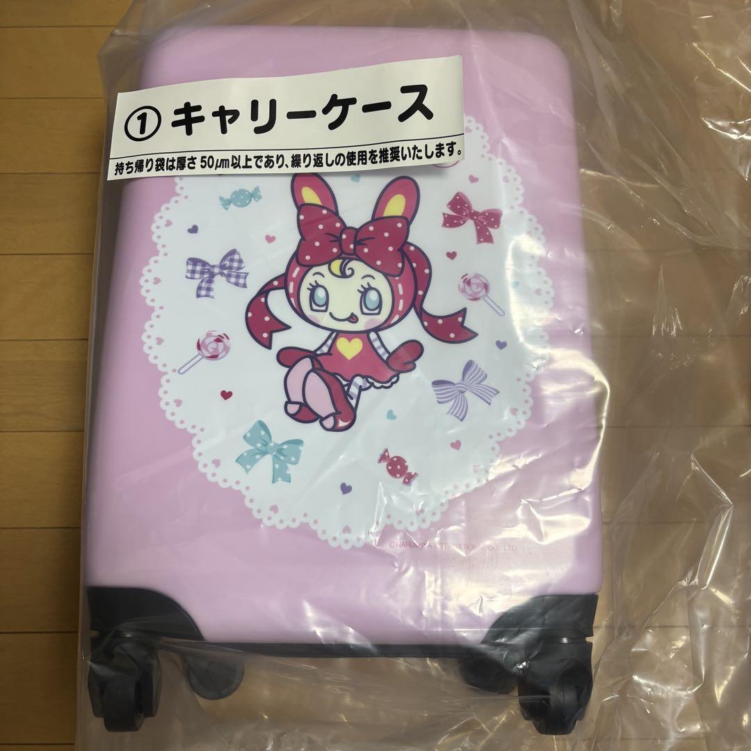 メゾピアノ 一番くじ　キャリーケース ピンク　スーツケース