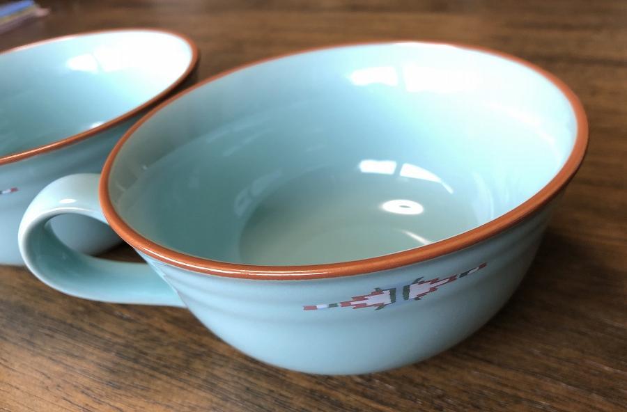 ⭐️希少美品⭐️ノリタケ ストーンウエア ボルダーリッジ スープカップ ２客