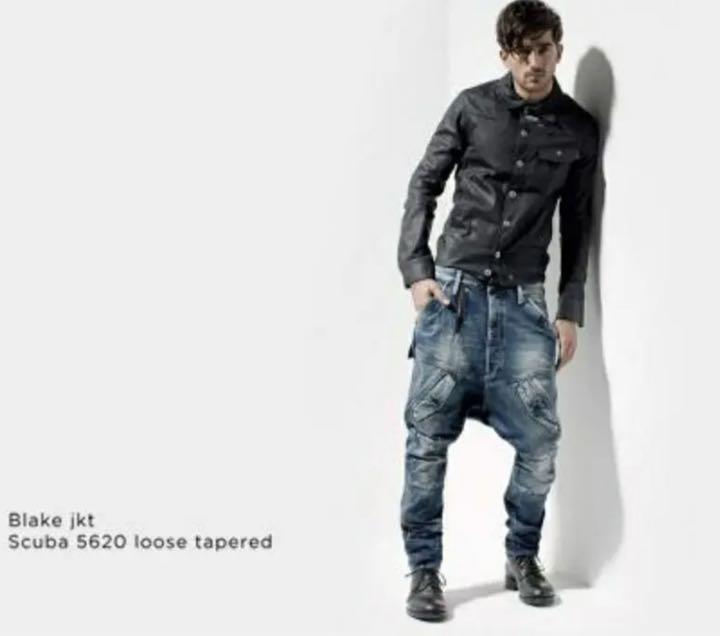 【2022秋冬新作】 G-STAR RAW TAPERED LOOSE 5620 SCUBA - デニム/ジーンズ