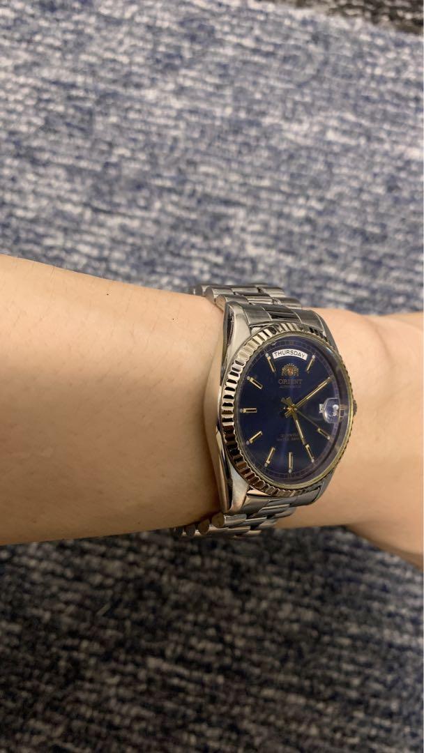 Orient President Day-Date 46E701-91 自動巻き - メルカリ