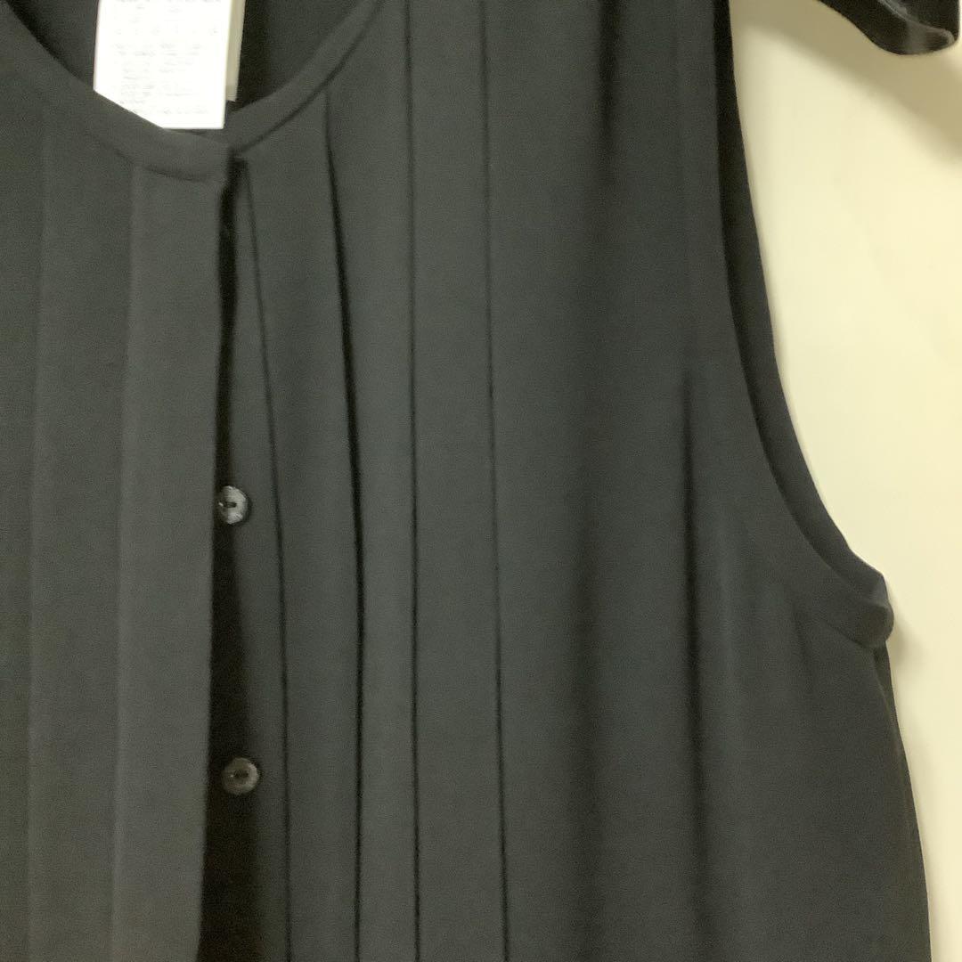 【激安通販オンラインショップ】 お正月価格！MaxMara 38 ブラックオールインワン サロペット・オーバーオール・オールインワン
