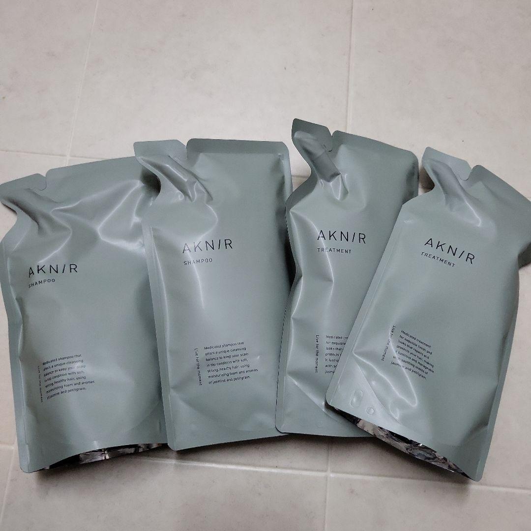 AKNIR シャンプー&トリートメント 4個セット AKNIR シャンプー&トリートメント 4個セット
