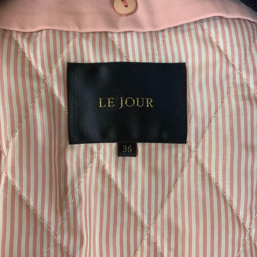 LE JOUE　ルジュール　トレンチコート　ピンク　中綿入りライナー付き