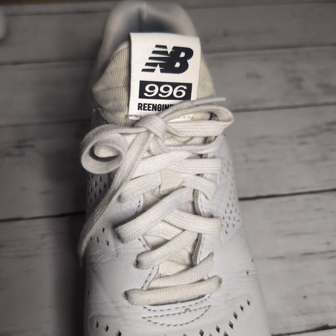 New Balance 996 ホワイトスニーカー 26cm