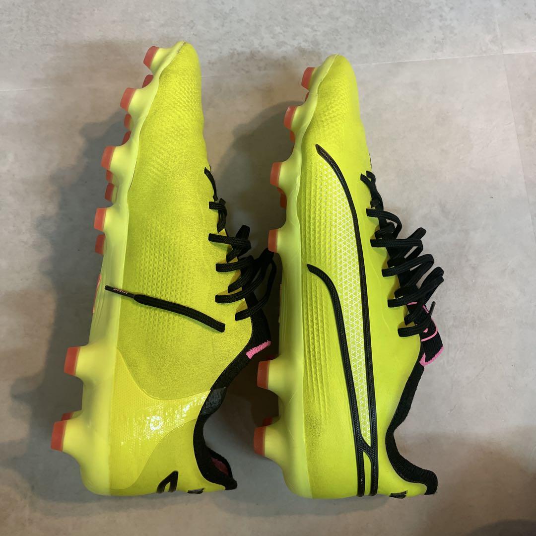限定セール -SALE PUMA KING 26.5 スパイクシューズ 蛍光イエロー シューズ
