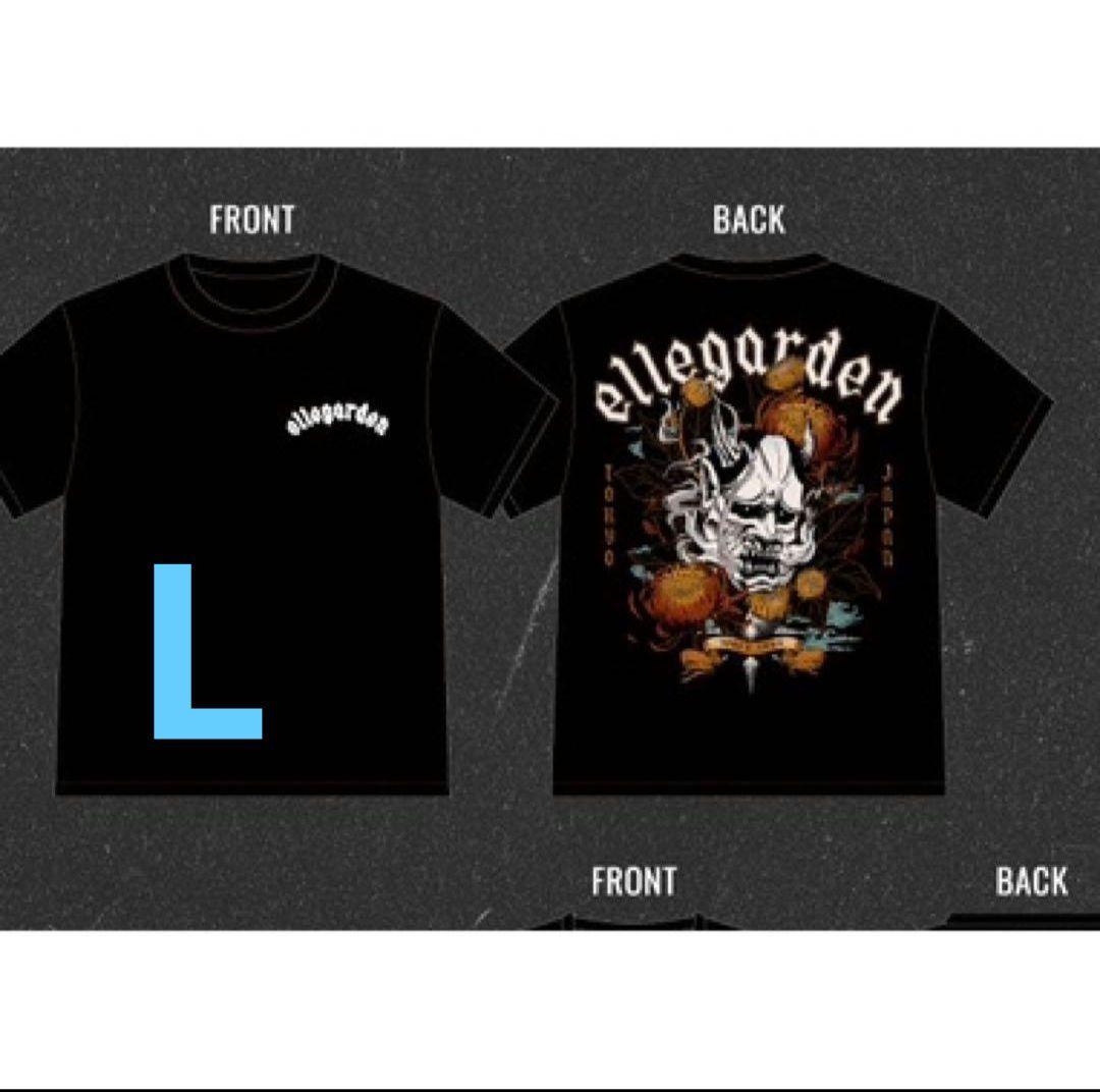 L ELLEGARDEN HANNYA Tシャツ　黒