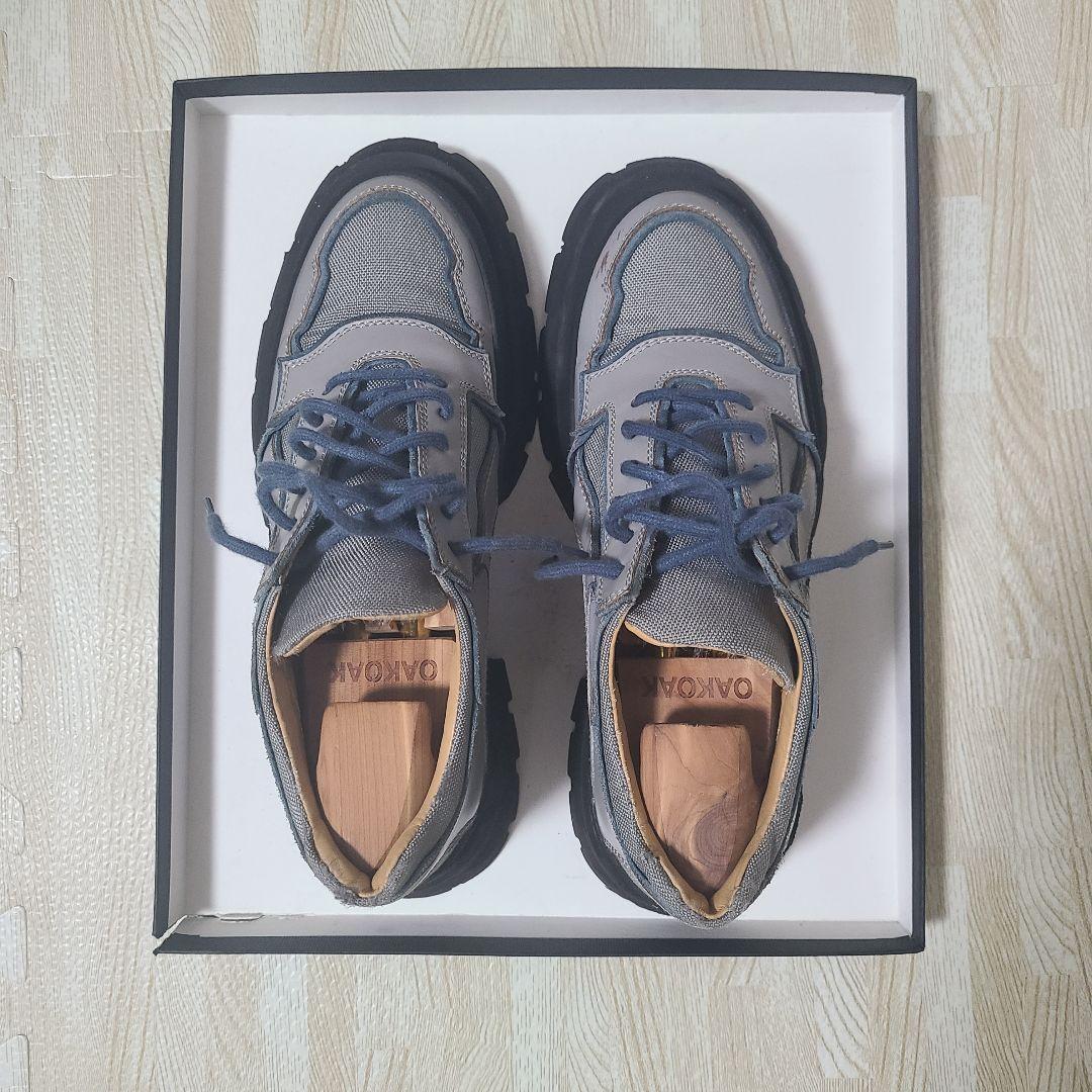 JIL SANDER ジルサンダー 19AWチャンキーソールダービーシューズ グレー×ブラック サイズ：40 : カインドオルYahoo!店 - 通販  - Yahoo!ショッピング