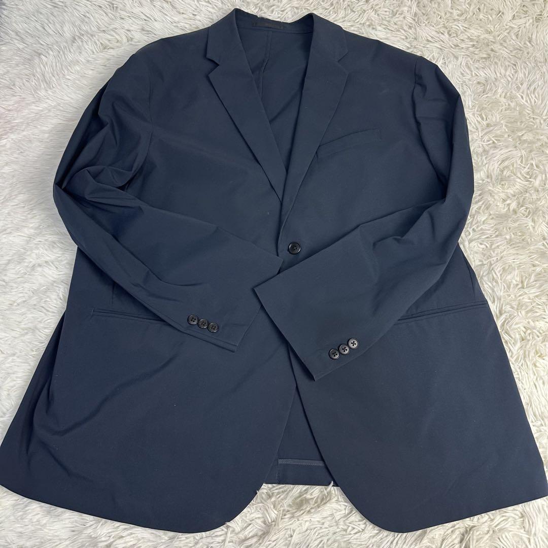 UNIQLO ユニクロ 感動ジャケット ネイビー 3XL 商品番号456073