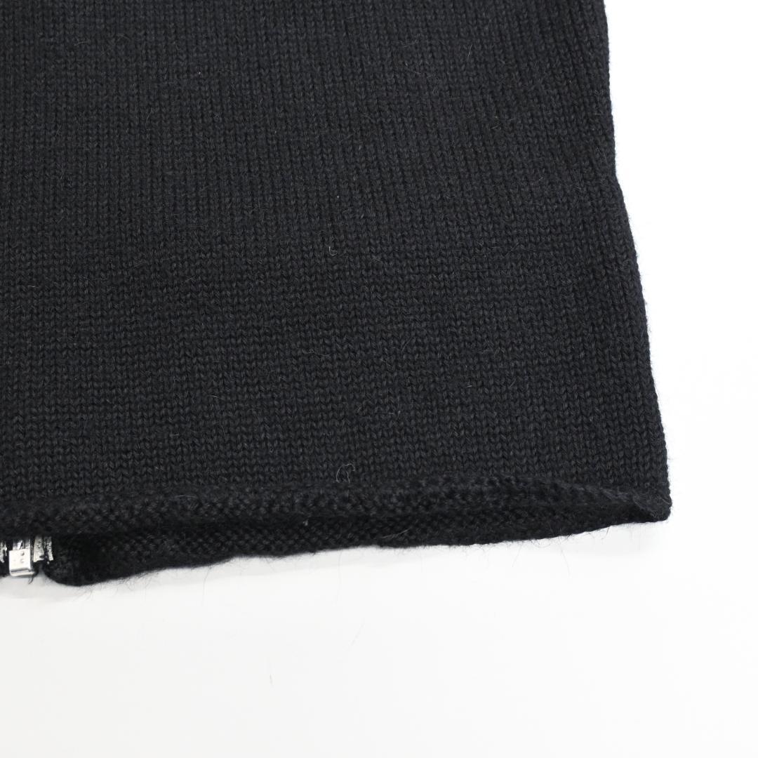 ■ 45640★冬 クロムハーツ ダガージップアルパカニット ベスト ■ 45640★冬 クロムハーツ ダガージップアルパカニット ベスト