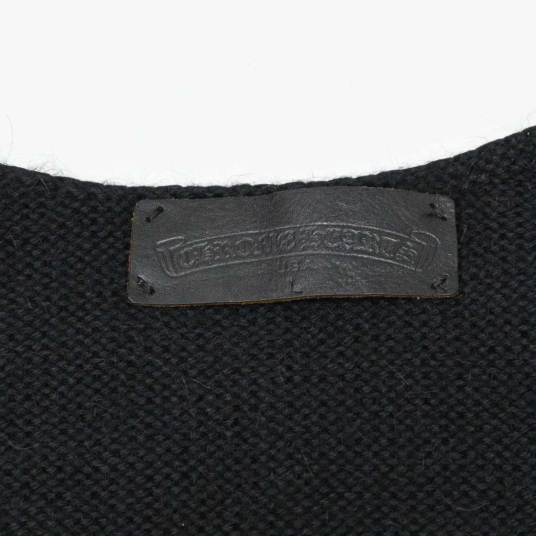 ■ 45640★冬 クロムハーツ ダガージップアルパカニット ベスト ■ 45640★冬 クロムハーツ ダガージップアルパカニット ベスト