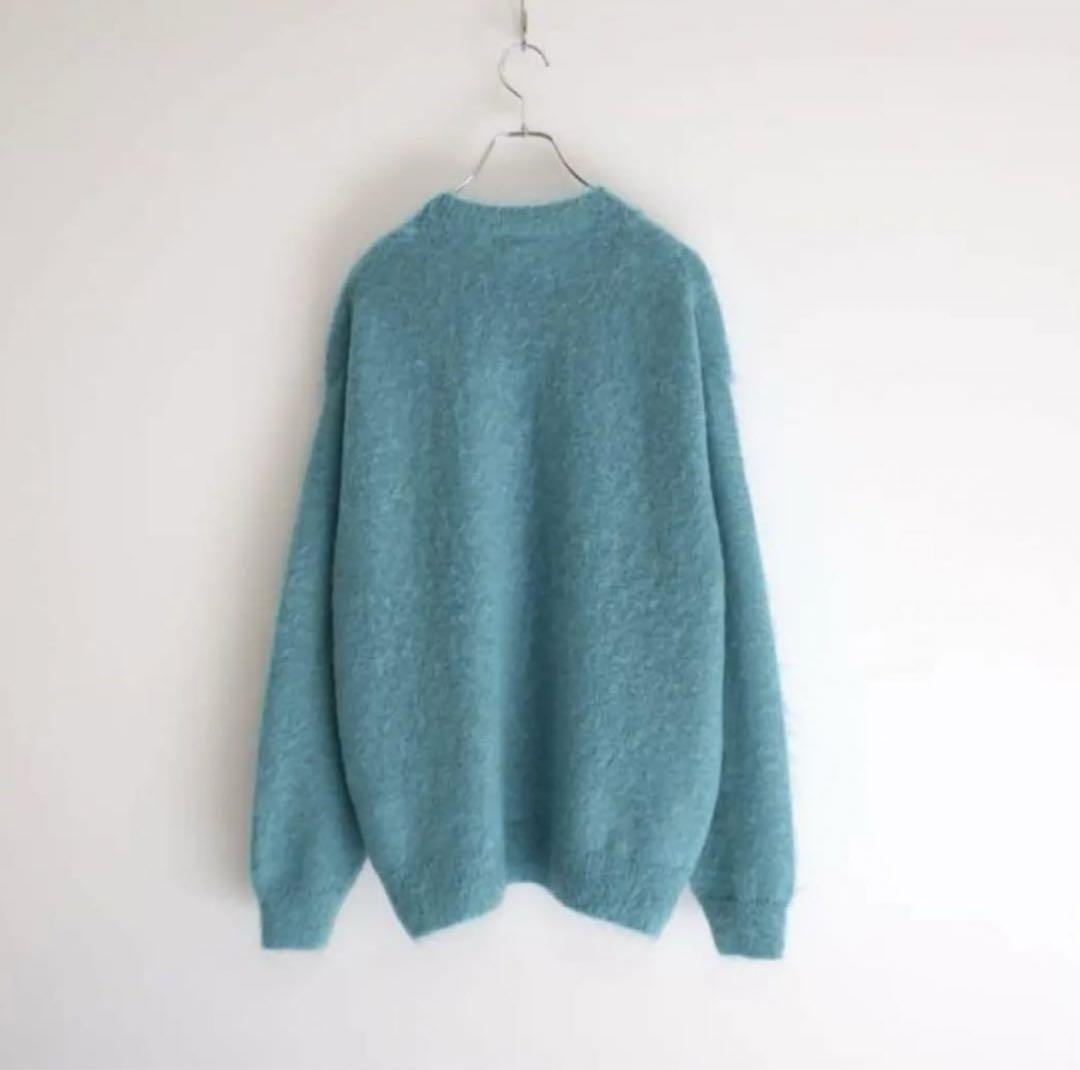 AURALEE BRUSHED SUPER KID MOHAIR KNIT【5】
