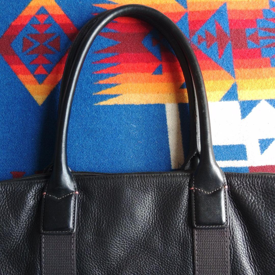 Paul Smith　ポールスミス　レザーバッグ　(黒×黒)