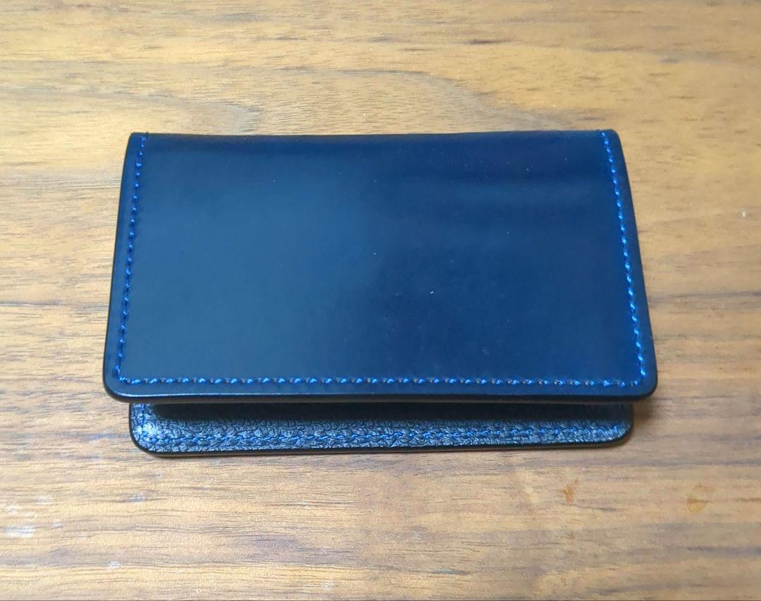 WILDSWANS ADLER コードバン　ネイビー