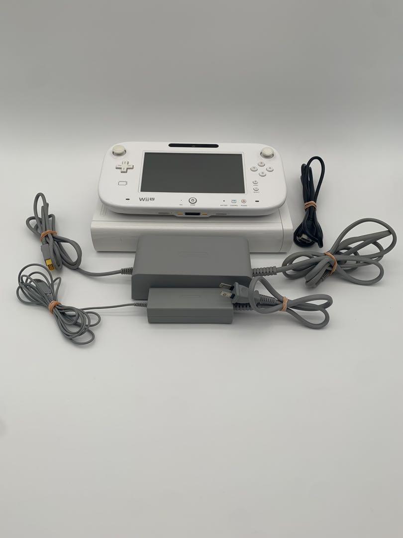 動作品 Nintendo wii U 32GB 本体 白 ホワイト ウィーユー
