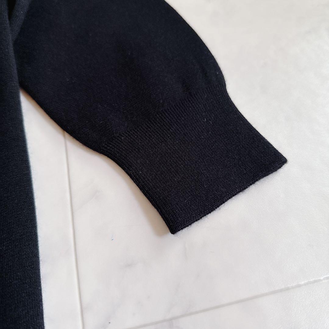 未使用✨HERMES 23AW 絹カシミヤニットワンピース エクス