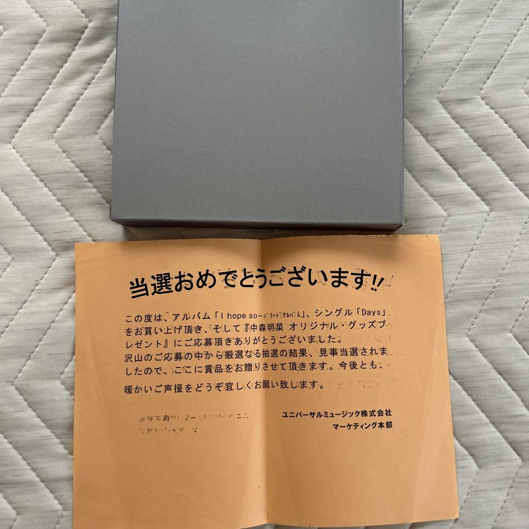 中森明菜　当選品　I ho pe so